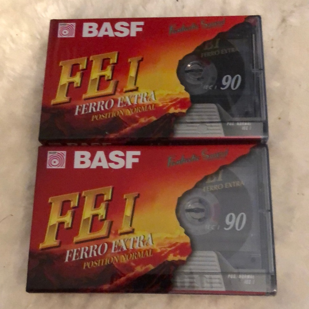 BASF Ferro Extra 90 min tapes
